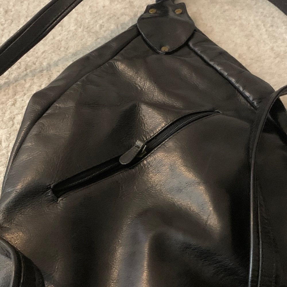 Leather backpack - image 6